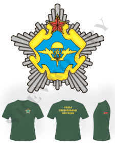 майка с DTF-печатью Силы специальных операций (олива)